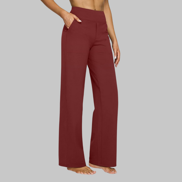 Calista | Elegante broek in zachte jersey
