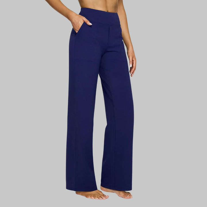Calista | Elegante broek in zachte jersey