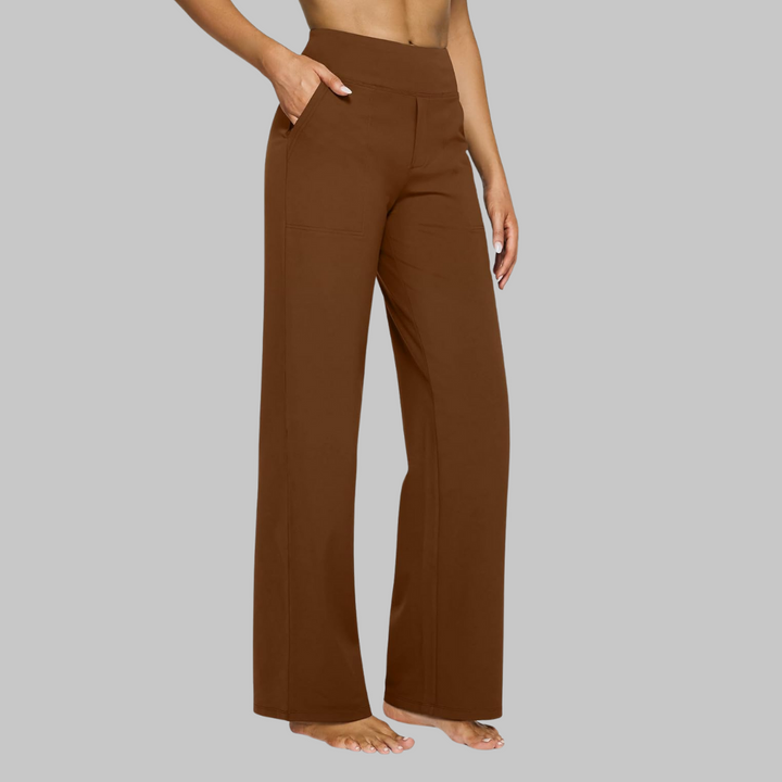 Calista | Elegante broek in zachte jersey